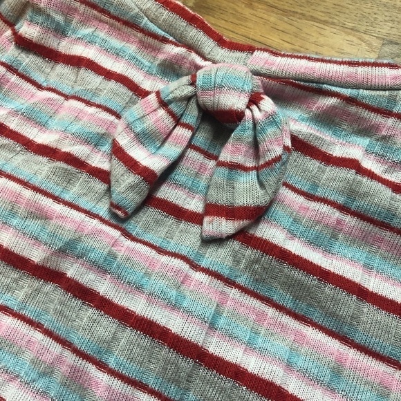🎉3 For 15$🎉Little Lass Toddler Girl Long Cardigan Multicolored Stripes Size 2T - Picture 5 of 5